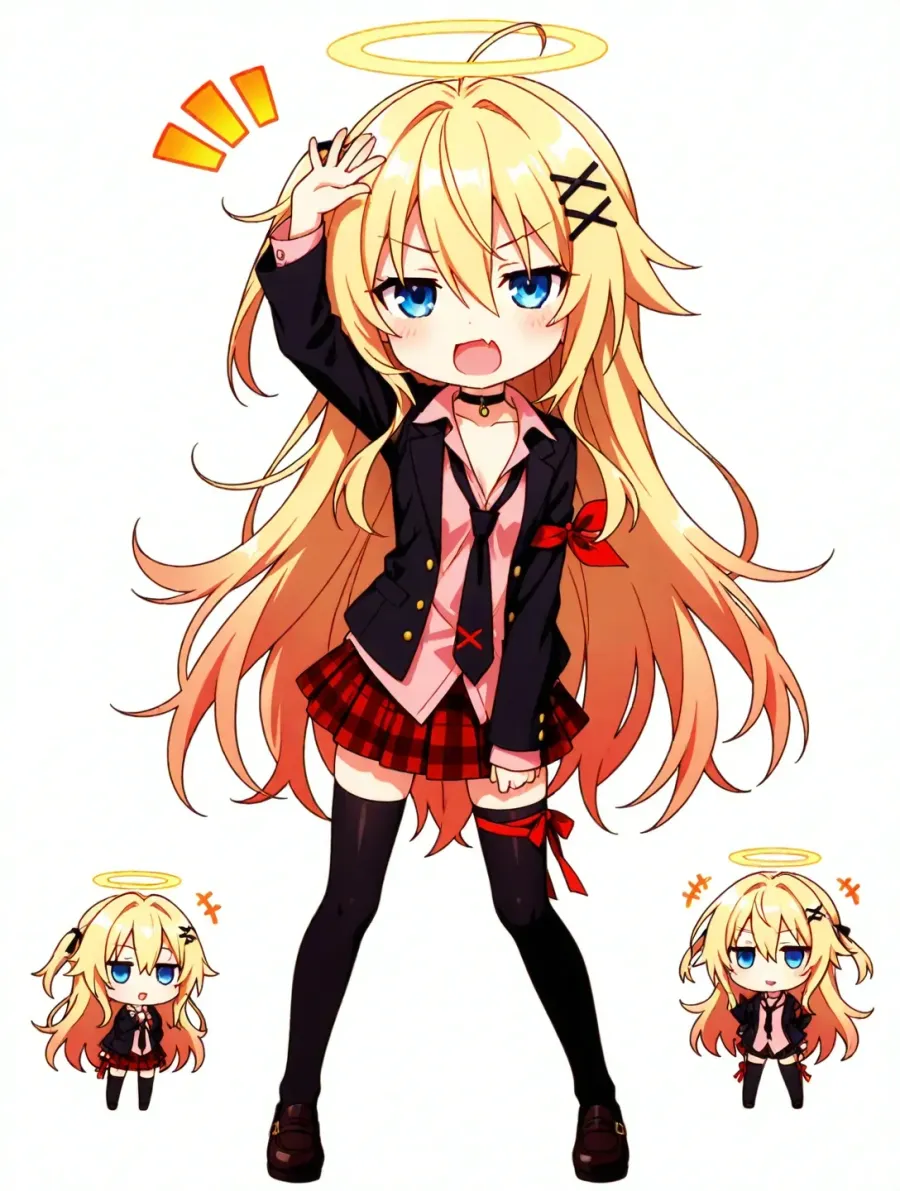 ブロンドちびキャラコレクション (3)