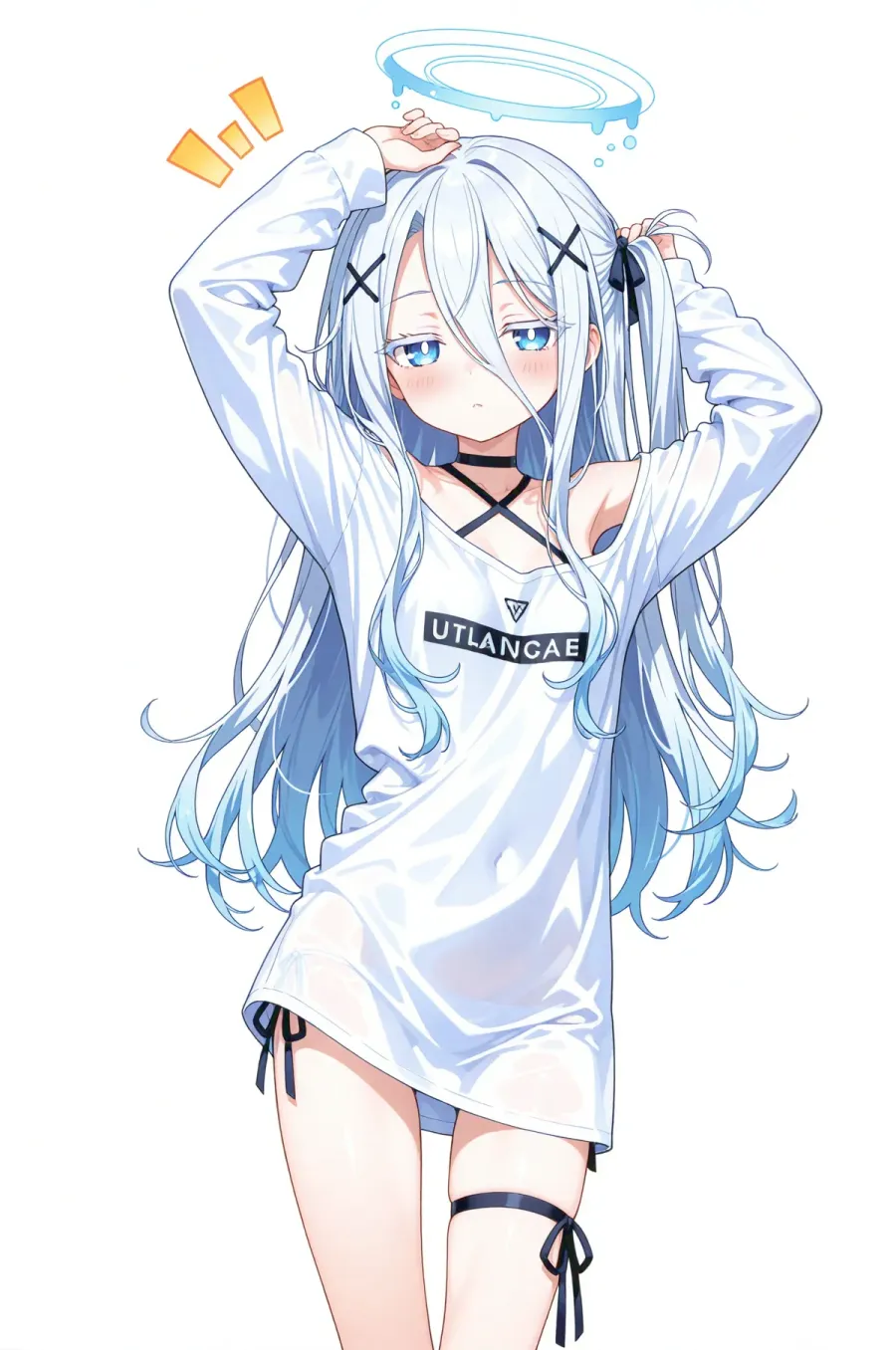 白シャツ天使 (1)