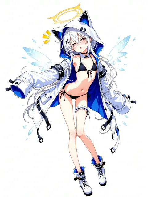 水着パーカー