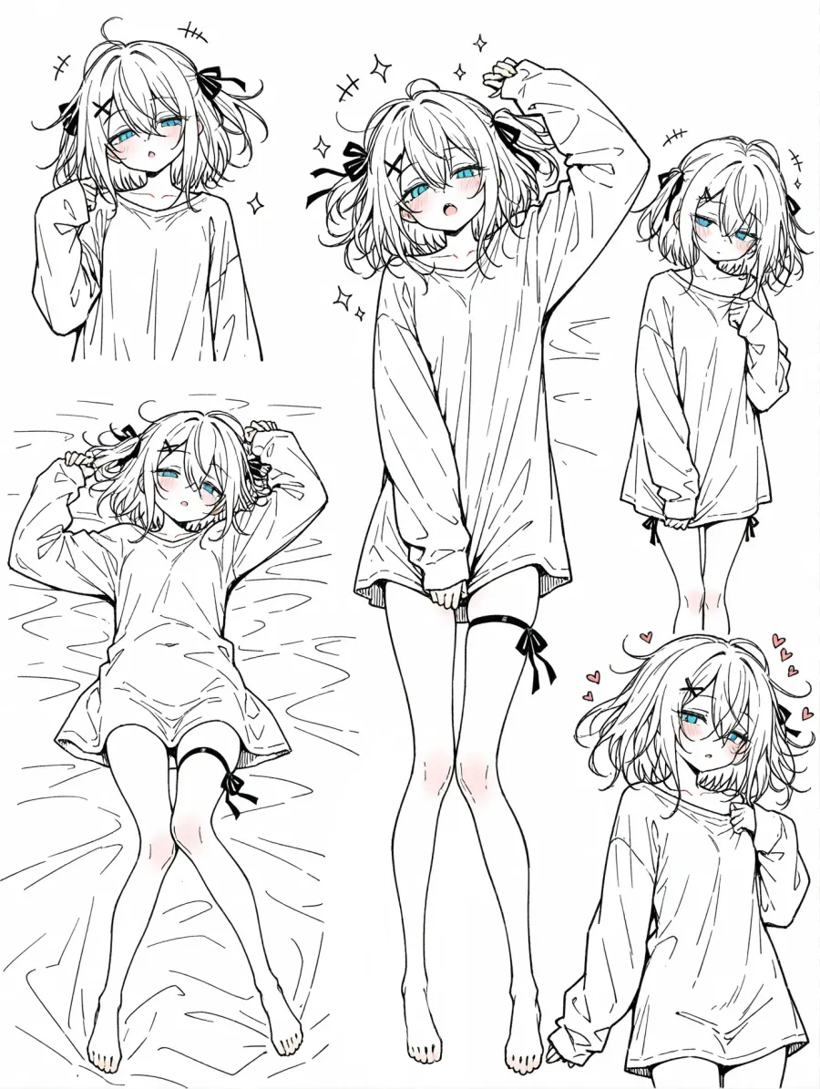 寝そべりガール (1)