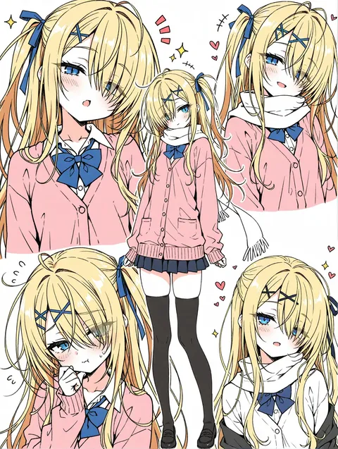 金髪JKガール