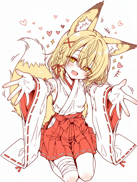 きつね巫女さま