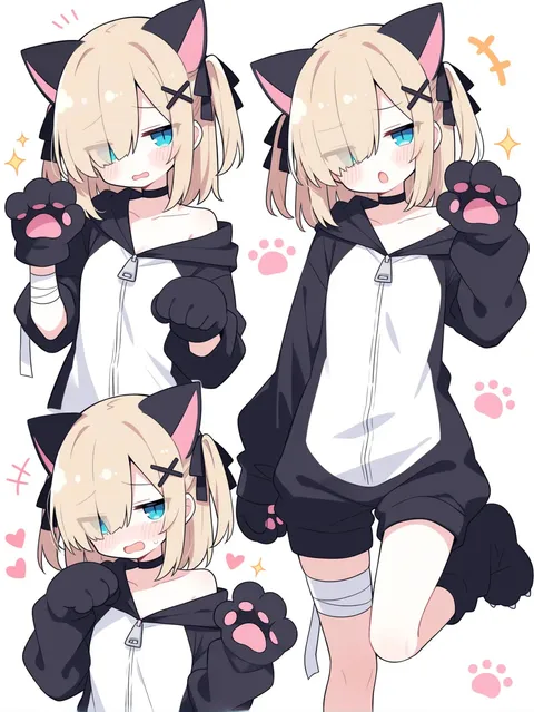ねこパーカー Q-ANIMA