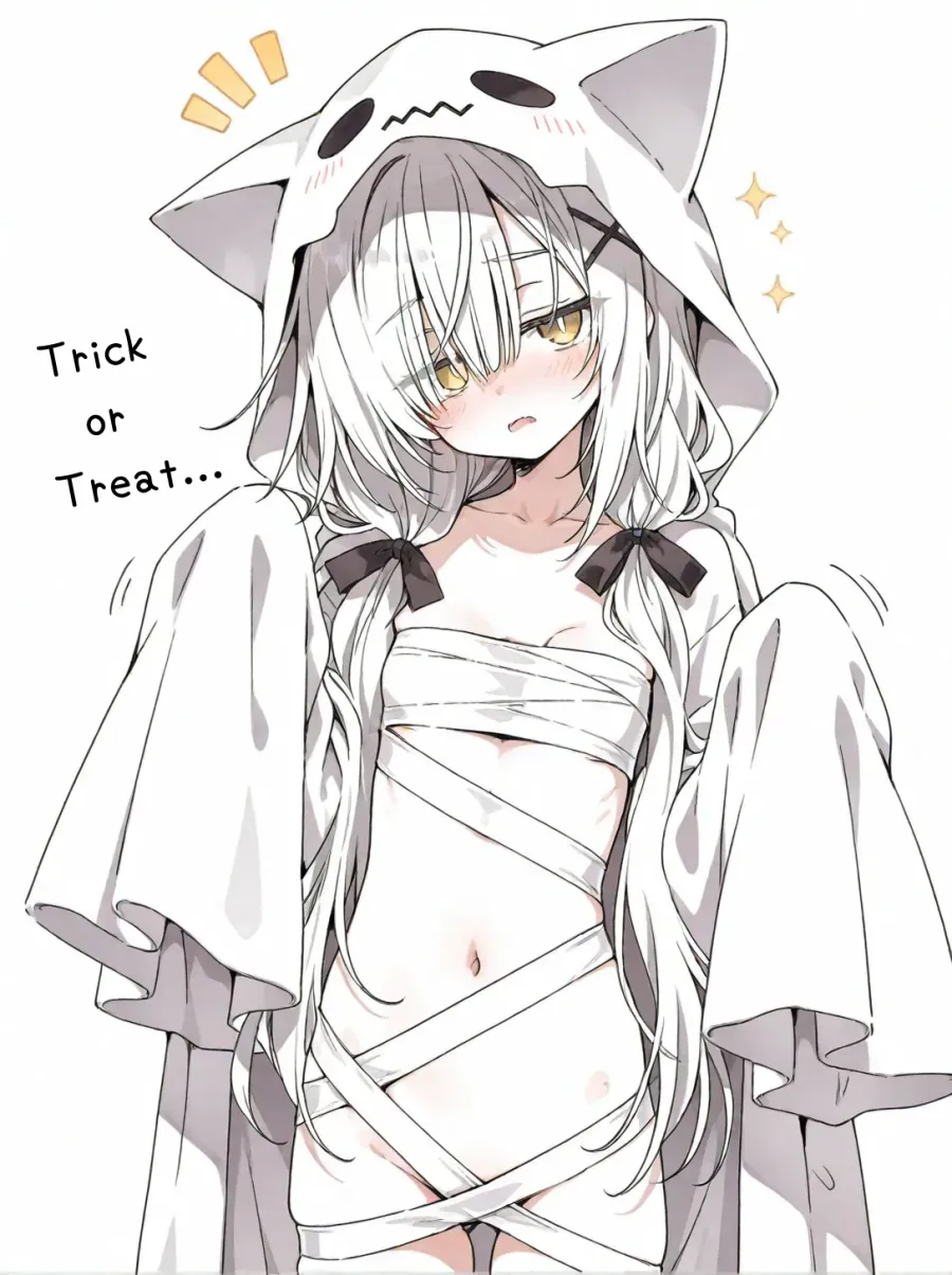 Trick or Treat…おばけ包帯ちゃん (1)