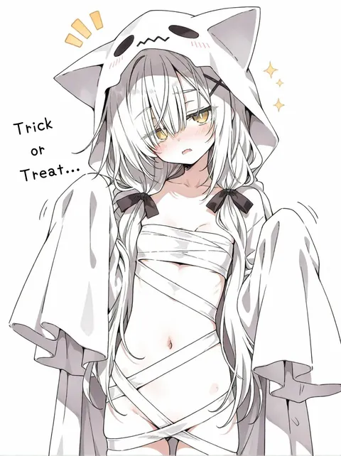 Trick or Treat…おばけ包帯ちゃん