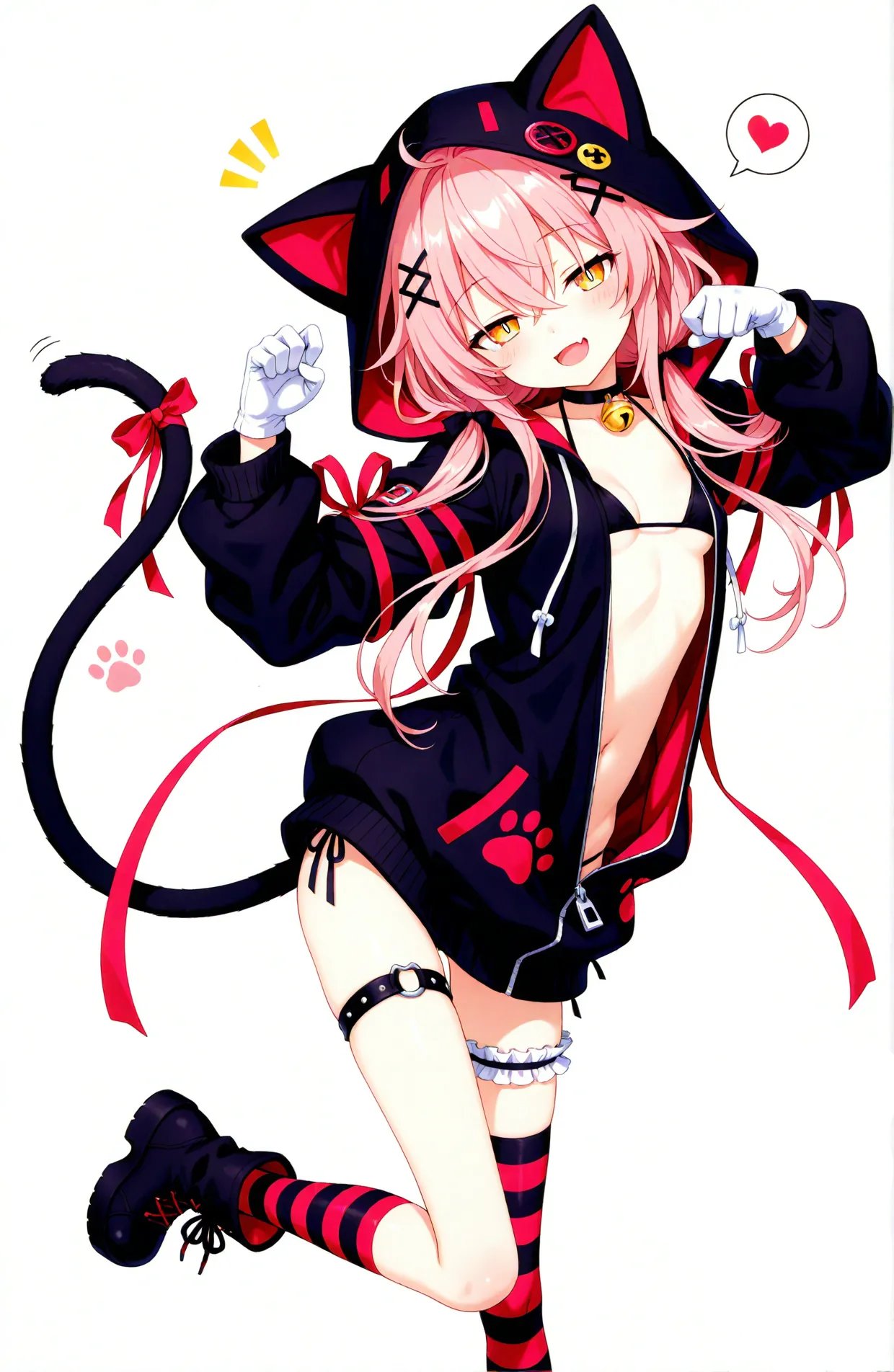 フーディーネコビキニ