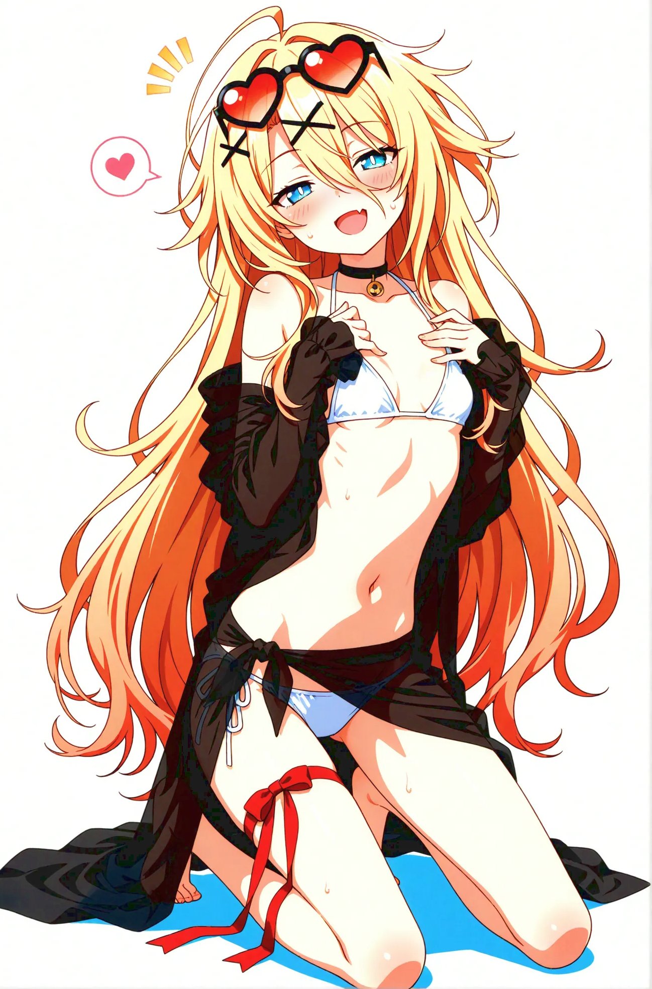 ブロンド水着ビキニ