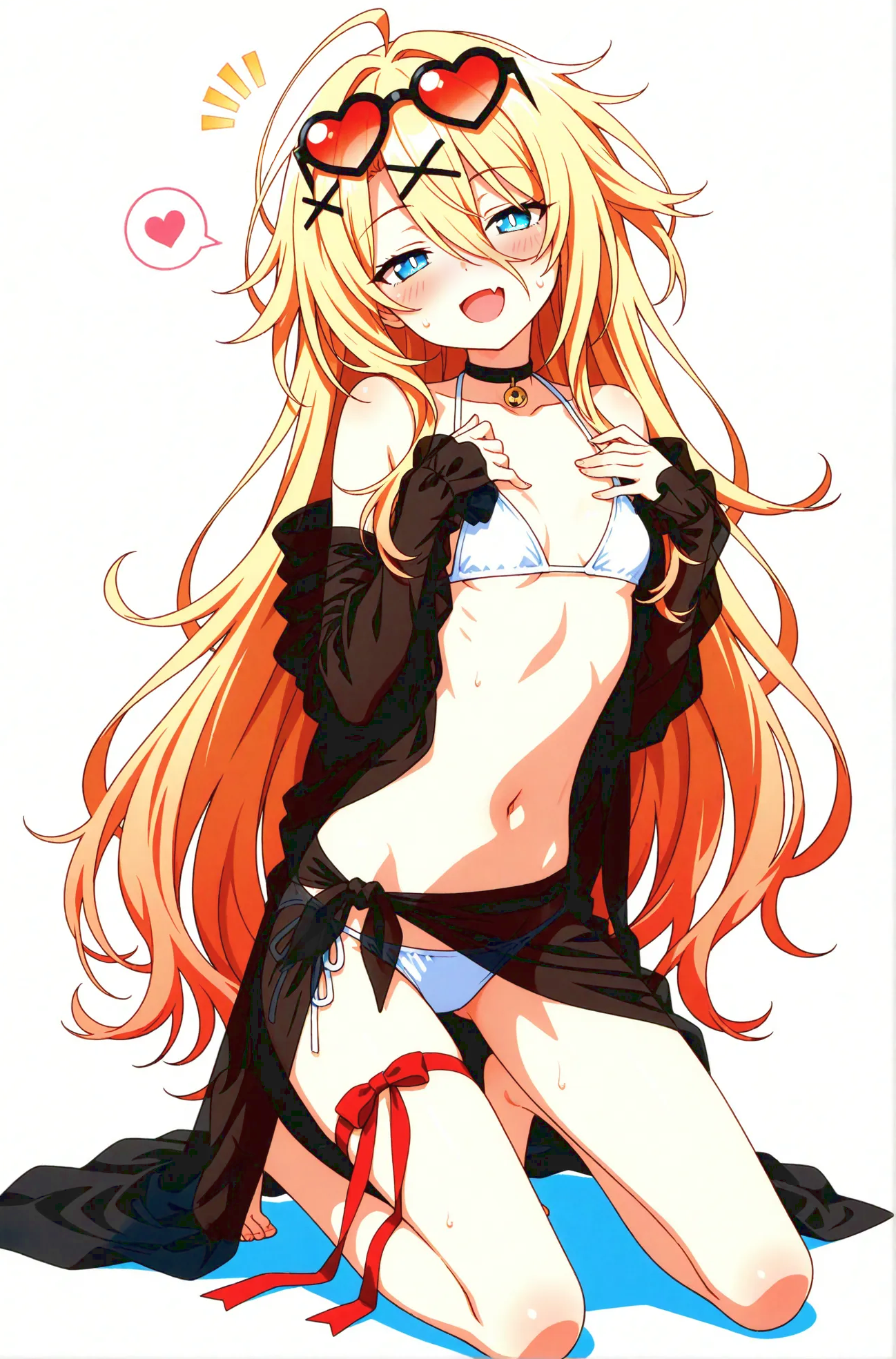 ブロンド水着ビキニ