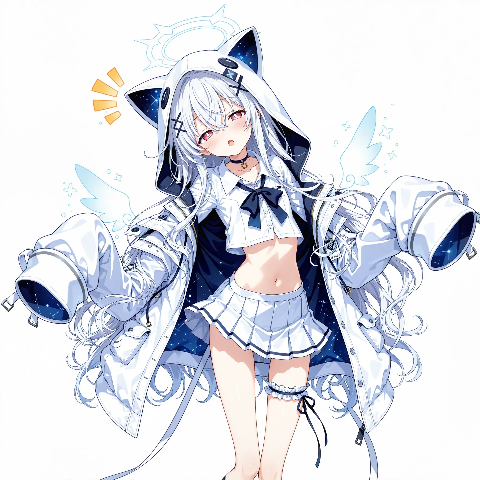 ねこみみおへそジャケット