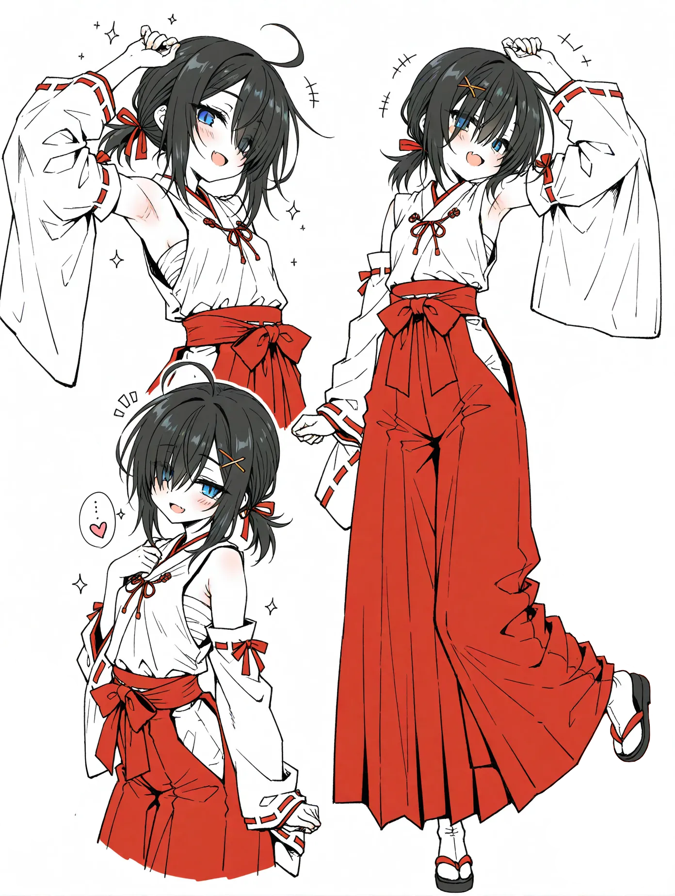天真爛漫巫女さん