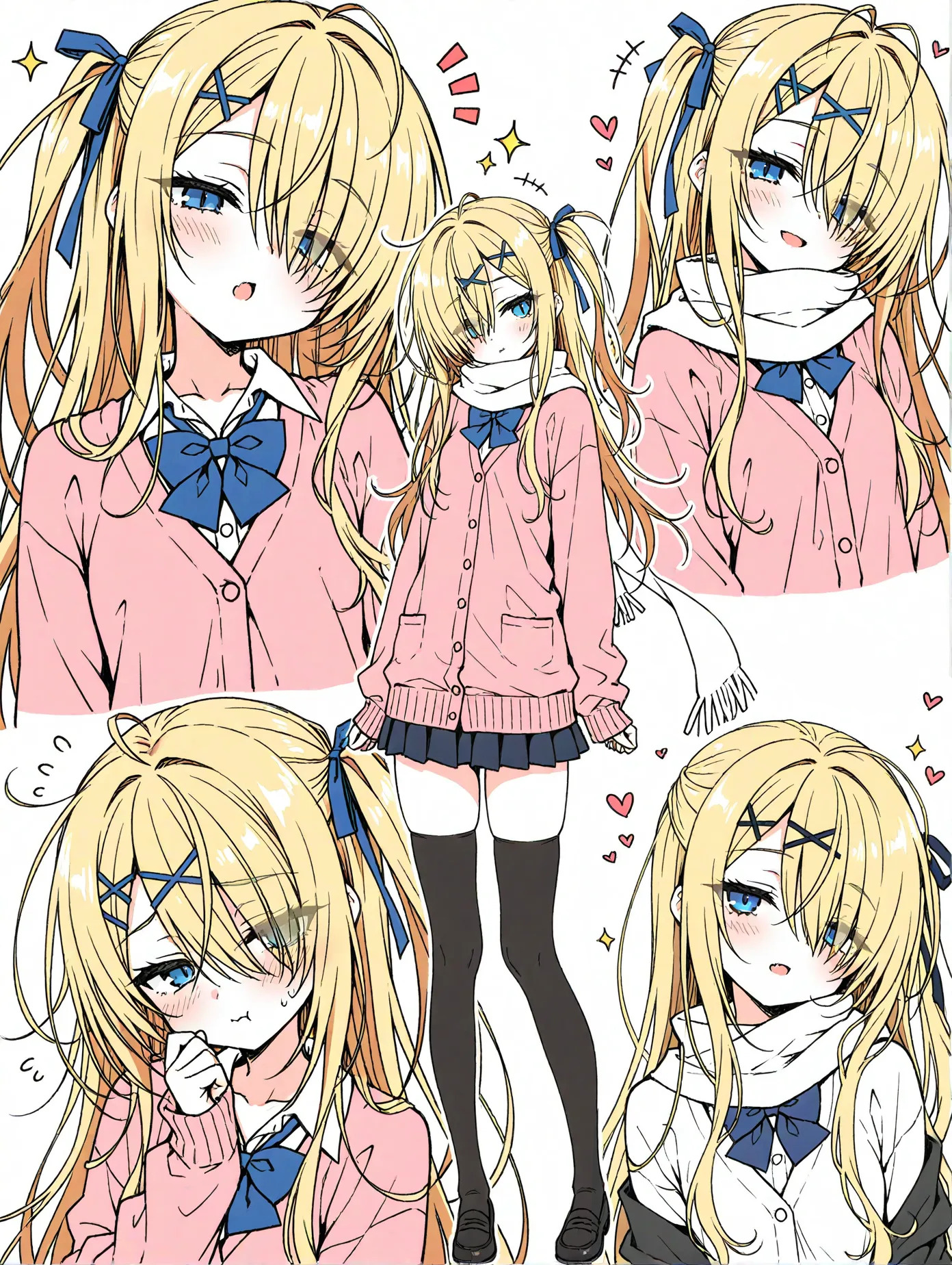 金髪JKガール